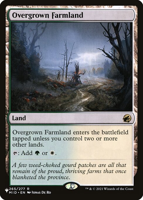 Overgrown Farmland - Nonfoil