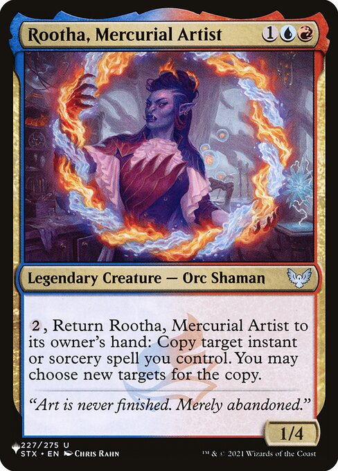 Rootha, Mercurial Artist - Nonfoil