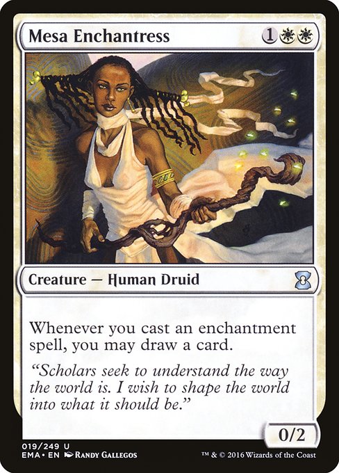 Mesa Enchantress - Nonfoil