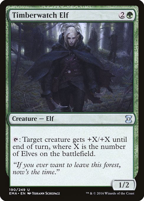 Timberwatch Elf - Nonfoil