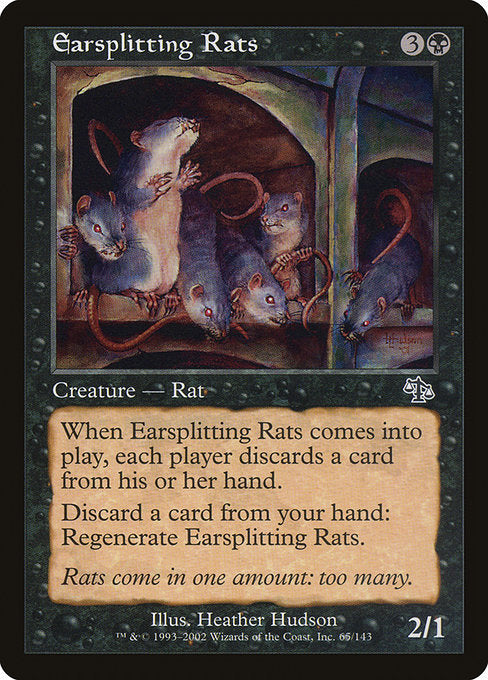 Earsplitting Rats - Nonfoil