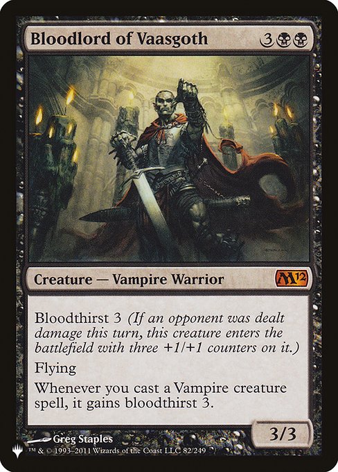 Bloodlord of Vaasgoth - Nonfoil
