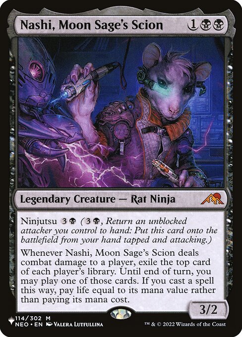 Nashi, Moon Sage's Scion - Nonfoil