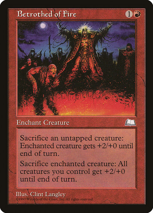 Betrothed of Fire - Nonfoil