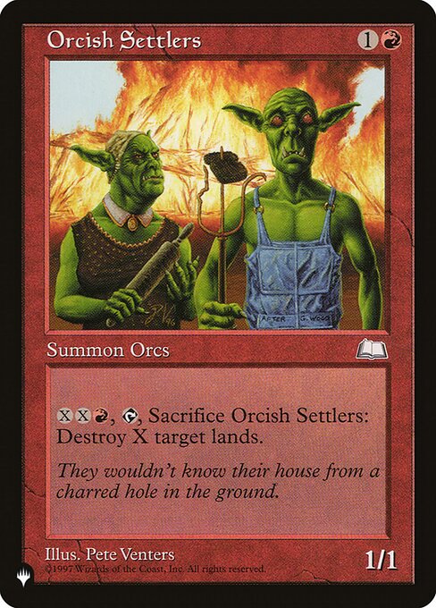 Orcish Settlers - Nonfoil