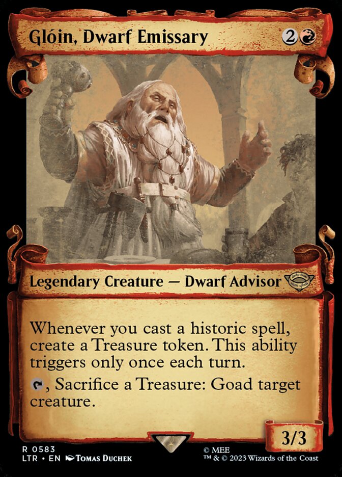 Glóin, Dwarf Emissary (Showcase)