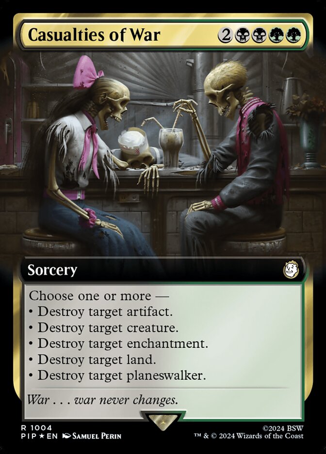 Casualties of War (Extended Art - Surge Foil)