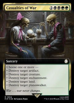 Casualties of War (Extended Art - Surge Foil)