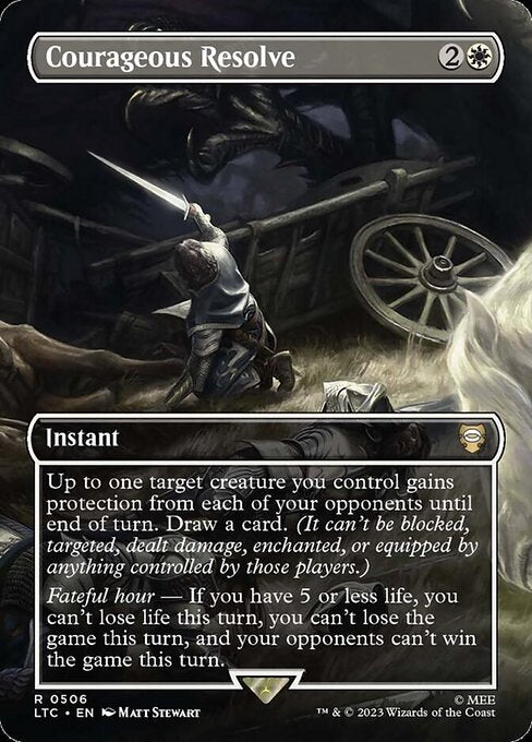 Courageous Resolve - Nonfoil