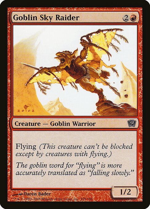 Goblin Sky Raider - Foil