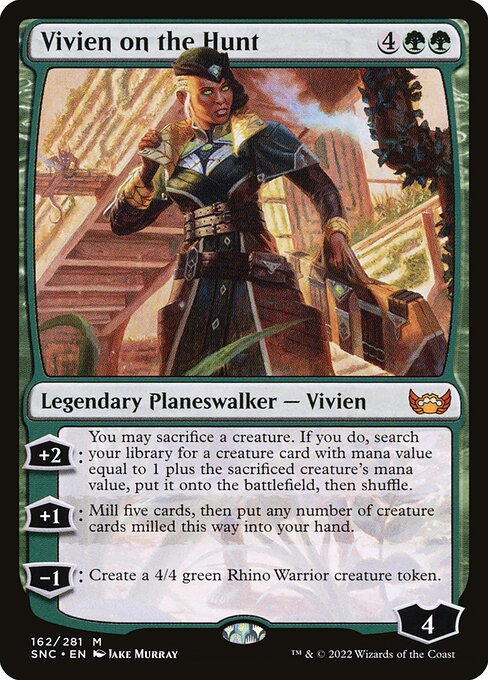 Vivien on the Hunt - Nonfoil
