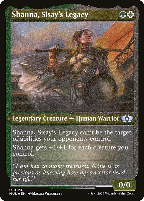 Shanna, Sisay's Legacy - Etched