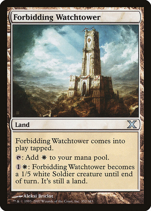 Forbidding Watchtower - Nonfoil