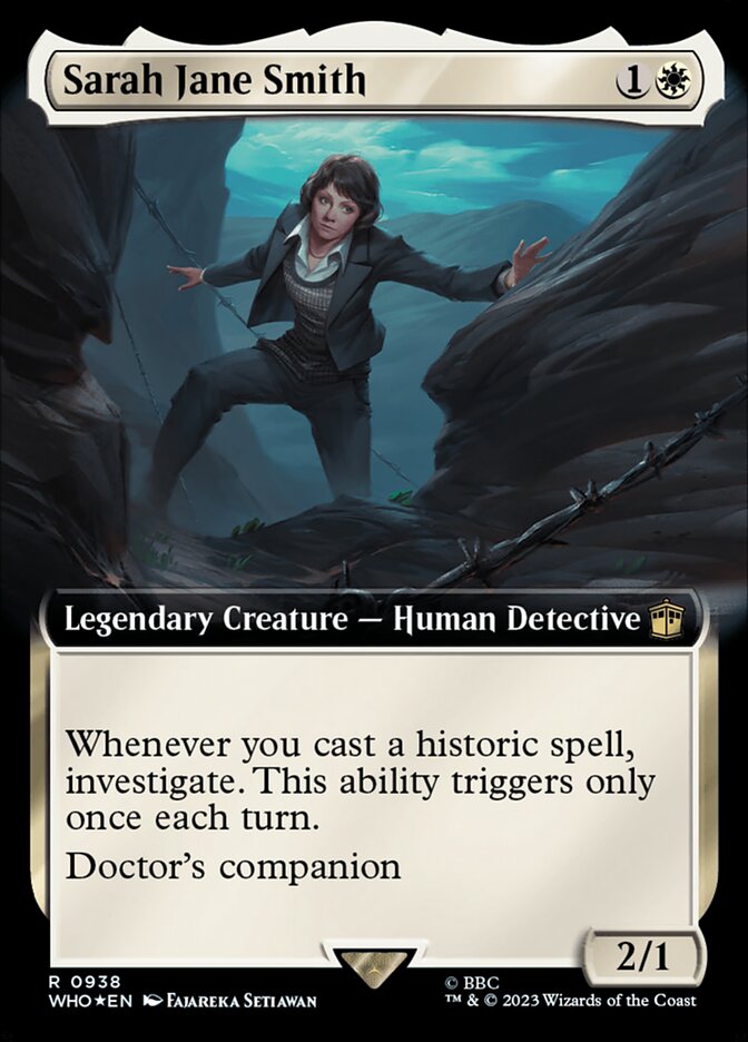 Sarah Jane Smith (Extended Art - Surge Foil)