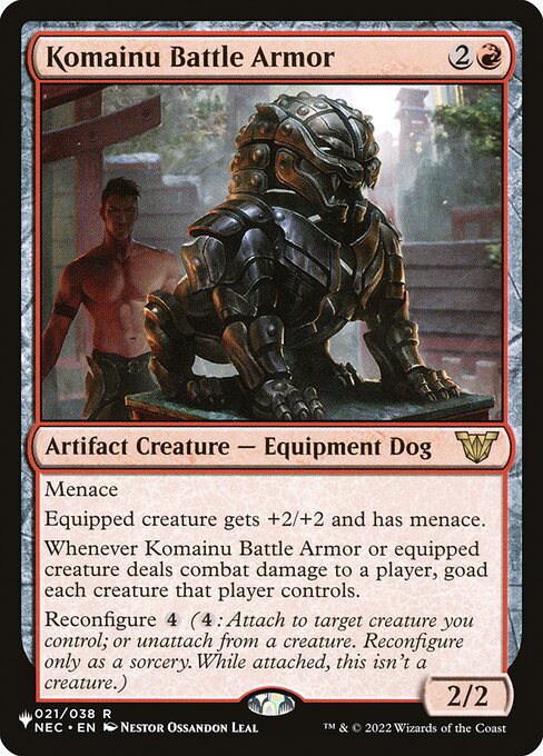 Komainu Battle Armor - Nonfoil