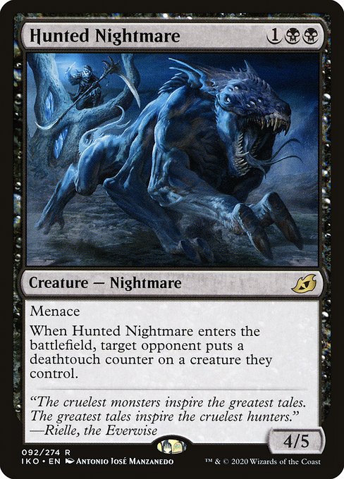 Hunted Nightmare - Nonfoil