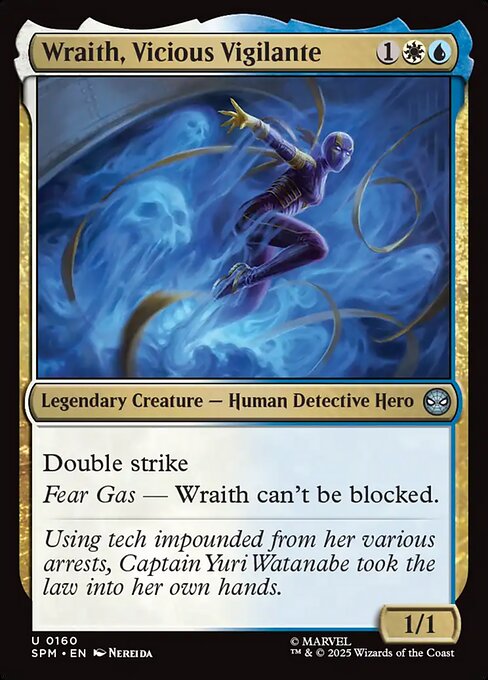 Wraith, Vicious Vigilante - Nonfoil