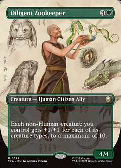 Diligent Zookeeper (Borderless - Field Notes)