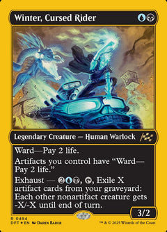 Winter, Cursed Rider (Gold Foil)