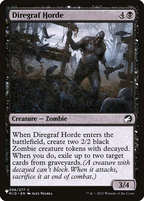 Diregraf Horde - Nonfoil