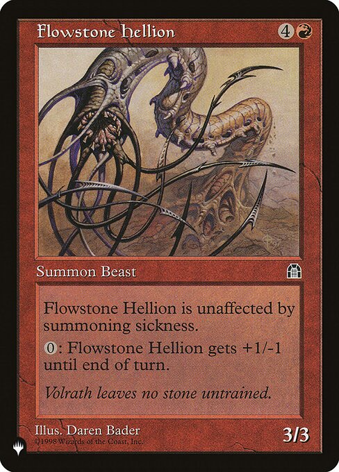 Flowstone Hellion - Nonfoil