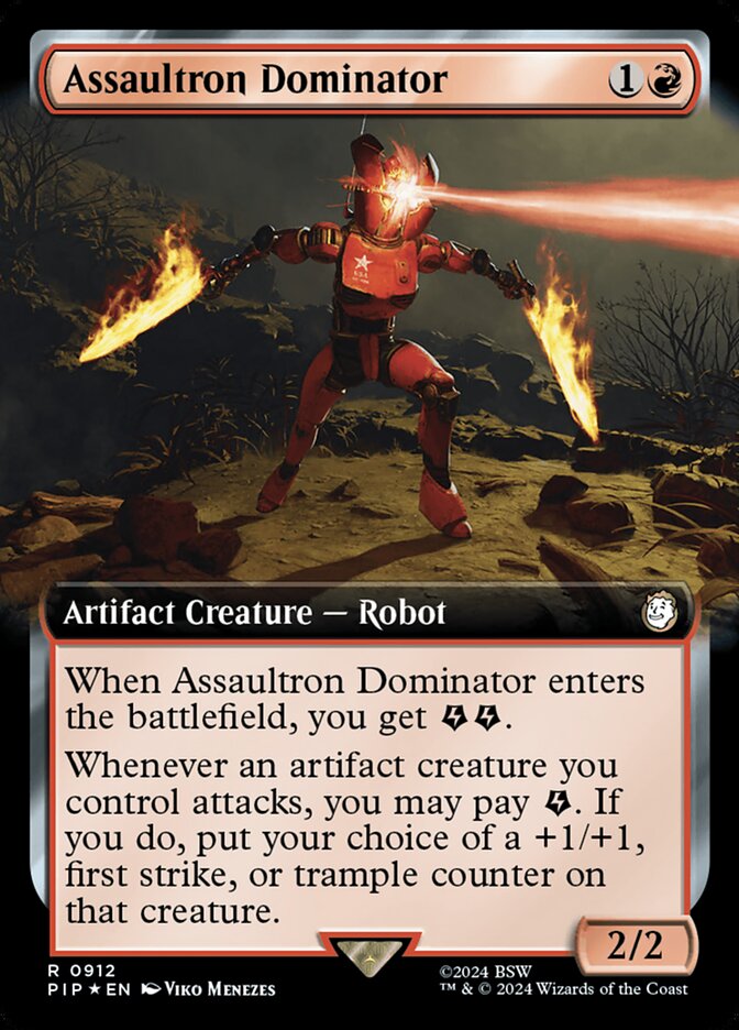 Assaultron Dominator (Extended Art - Surge Foil)