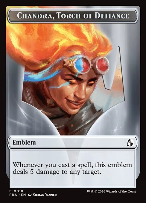 Chandra, Torch of Defiance Emblem
