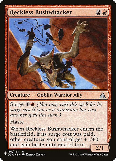 Reckless Bushwhacker - Nonfoil