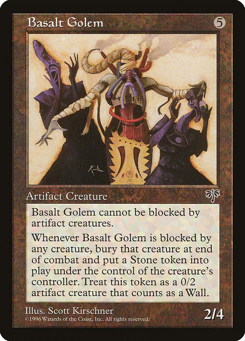 Basalt Golem - Nonfoil