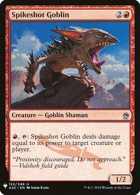 Spikeshot Goblin - Nonfoil