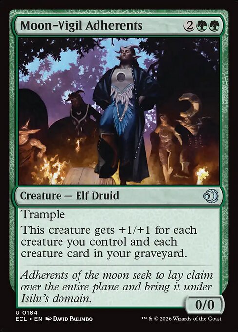 Moon-Vigil Adherents - Nonfoil