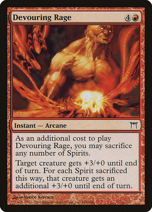 Devouring Rage - Nonfoil