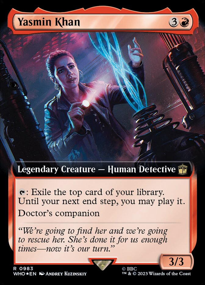 Yasmin Khan (Extended Art - Surge Foil)