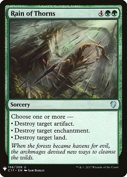 Rain of Thorns - Nonfoil