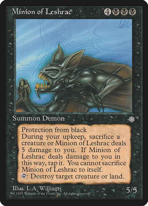 Minion of Leshrac - Nonfoil