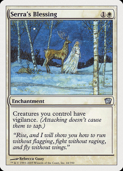 Serra's Blessing - Nonfoil