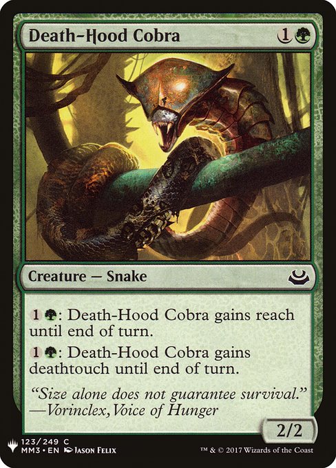 Death-Hood Cobra - Nonfoil