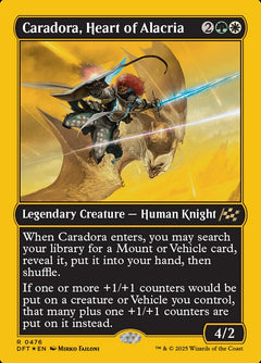 Caradora, Heart of Alacria (Gold Foil)