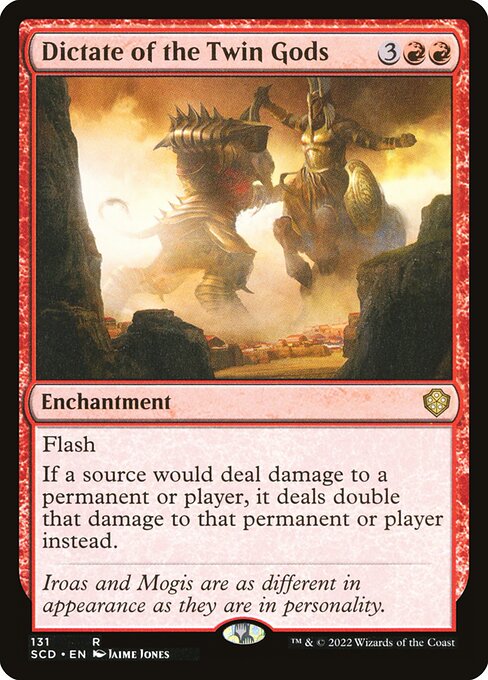 Dictate of the Twin Gods - Nonfoil