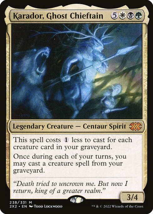 Karador, Ghost Chieftain - Nonfoil