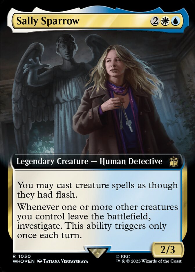 Sally Sparrow (Extended Art - Surge Foil)