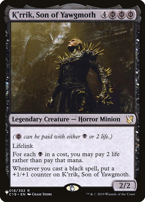 K'rrik, Son of Yawgmoth - Nonfoil