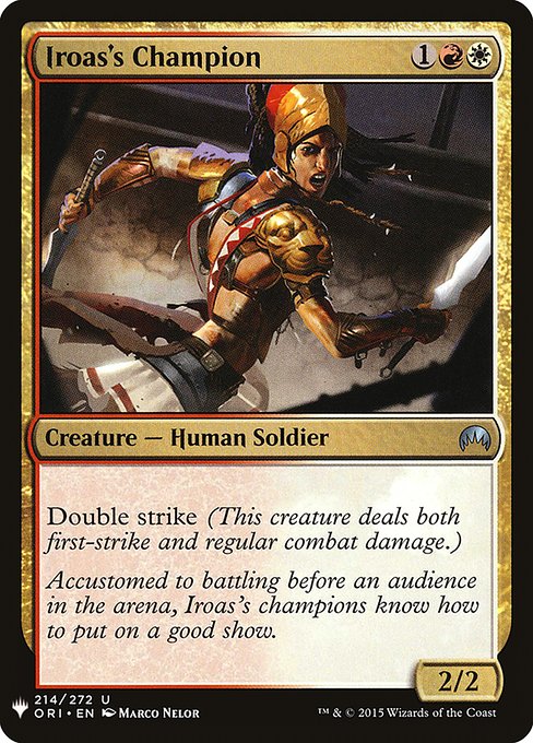 Iroas's Champion - Nonfoil