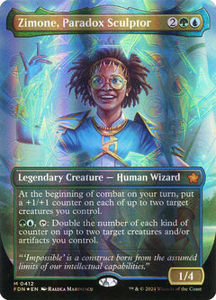 Zimone, Paradox Sculptor (Borderless - Mana Foil)