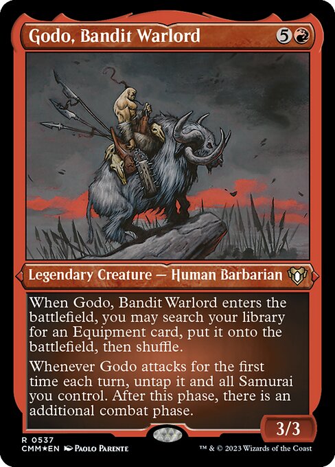 Godo, Bandit Warlord - Etched