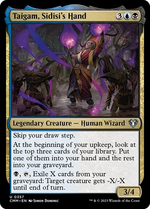 Taigam, Sidisi's Hand - Nonfoil