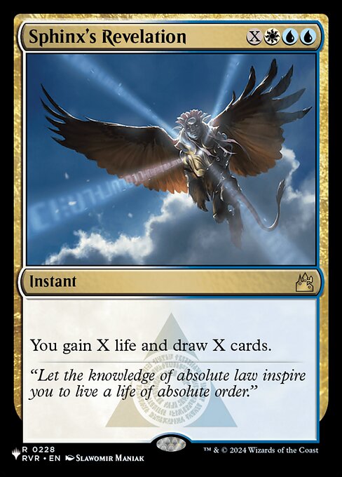 Sphinx's Revelation - Nonfoil