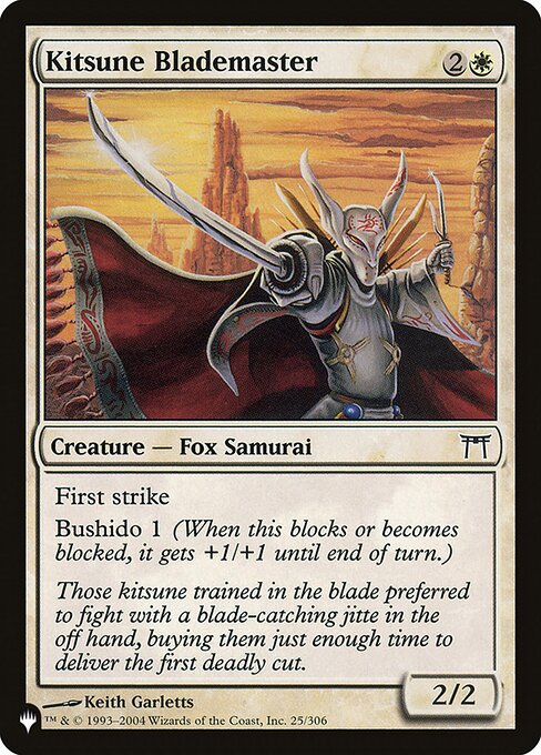 Kitsune Blademaster - Nonfoil