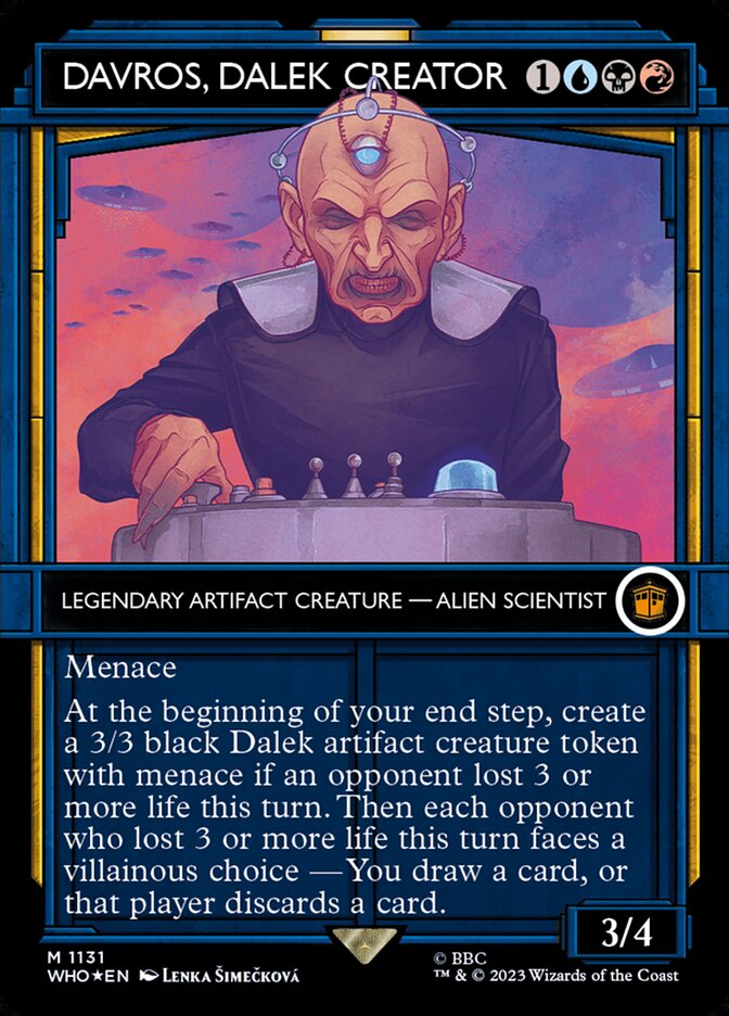 Davros, Dalek Creator (Showcase - Surge Foil)