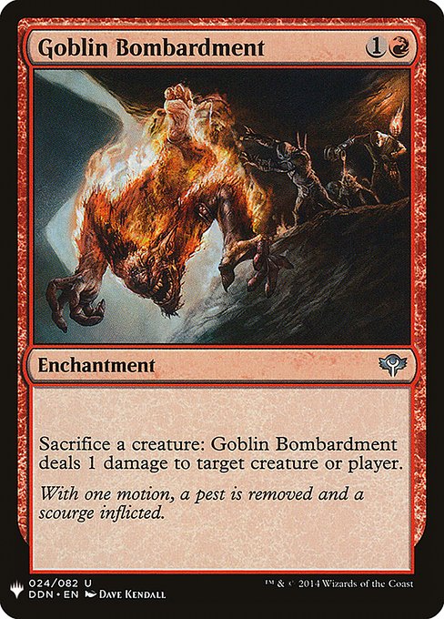 Goblin Bombardment - Nonfoil
